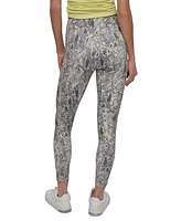 Dkny Sport Women's Printed High-Waist 7/8 Tights