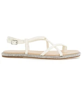 Kenneth Cole Reaction Women's Waltz Strappy Square Toe Flat Sandals