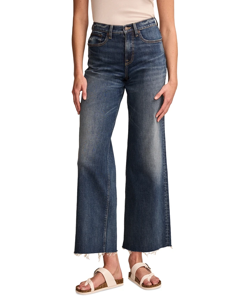 Lucky Brand Women's Stevie High-Rise Wide-Leg Jeans