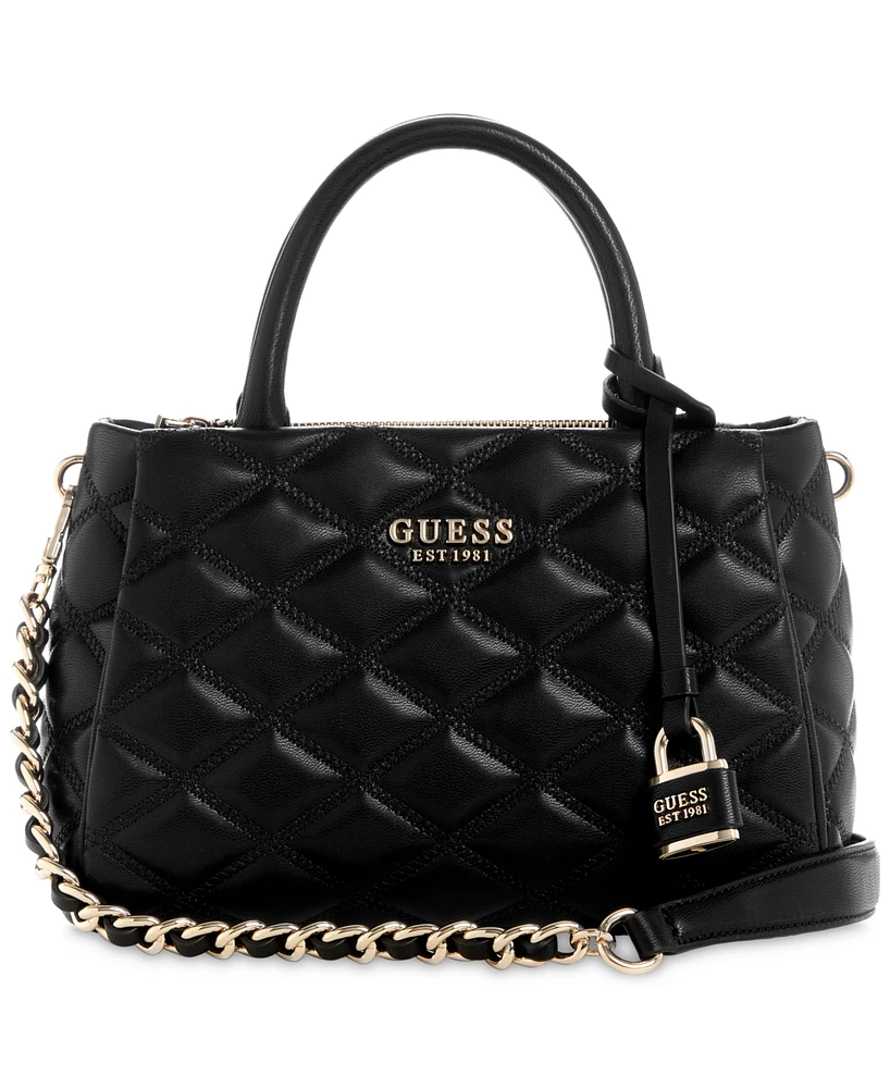 Guess Tamsin Small Quilted Satchel