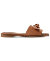 Aldo Women's Lavinia Knot-Trim Slide Flat Sandals