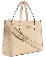 Guess Tamsin Two Compartment Medium Crossbody Tote