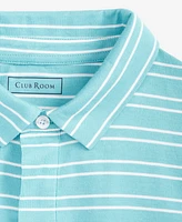 Club Room Men's Carter Regular-Fit Stripe Pima Cotton Polo Shirt, Exclusively at Macy's