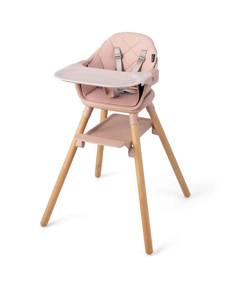 Gouun 6-in-1 Baby High Chair with Removable Dishwasher and Safe Tray