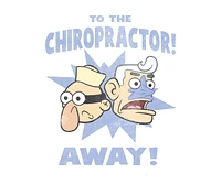 Spongebob Squarepants Barnacle Boy Chiropractor Mens White Graphic Tee - 3XL