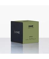 Emme nyc Natural Soy Matcha Scented Candle Jar, 10 oz