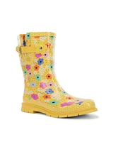 Daisy Delight Mid Rain Boot