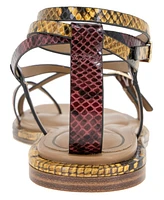 Kenneth Cole New York Women's Paros Square Toe Flat Sandals