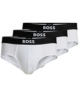 Hugo Boss Men's 3-Pack One Hip Briefs