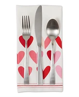 Design Imports Valentine's Day Napkin, Set of 6