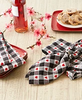 Design Imports Valentine's Day Napkin, Set of 6