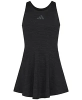 adidas Big Girls Melange Flounce Racerback Sleeveless Dress