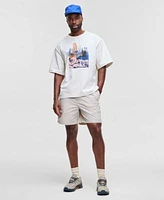 Mode Of One Mens Redefine Ordinary Relaxed Fit Graphic T Shirt Solid Ripstop Shorts Exclusively At Macys