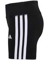 adidas Big Girls Climacool 3-Stripe Logo Bike Shorts