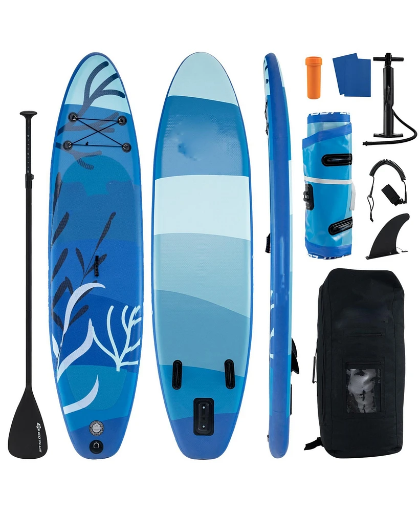 Inflatable Stand Up Paddle Board Sup Board with Premium Sup Accessories-s