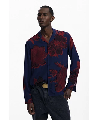 Desigual Men's Dark floral shirt