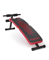 Abdominal Twister Trainer with Adjustable Height Exercise Bench