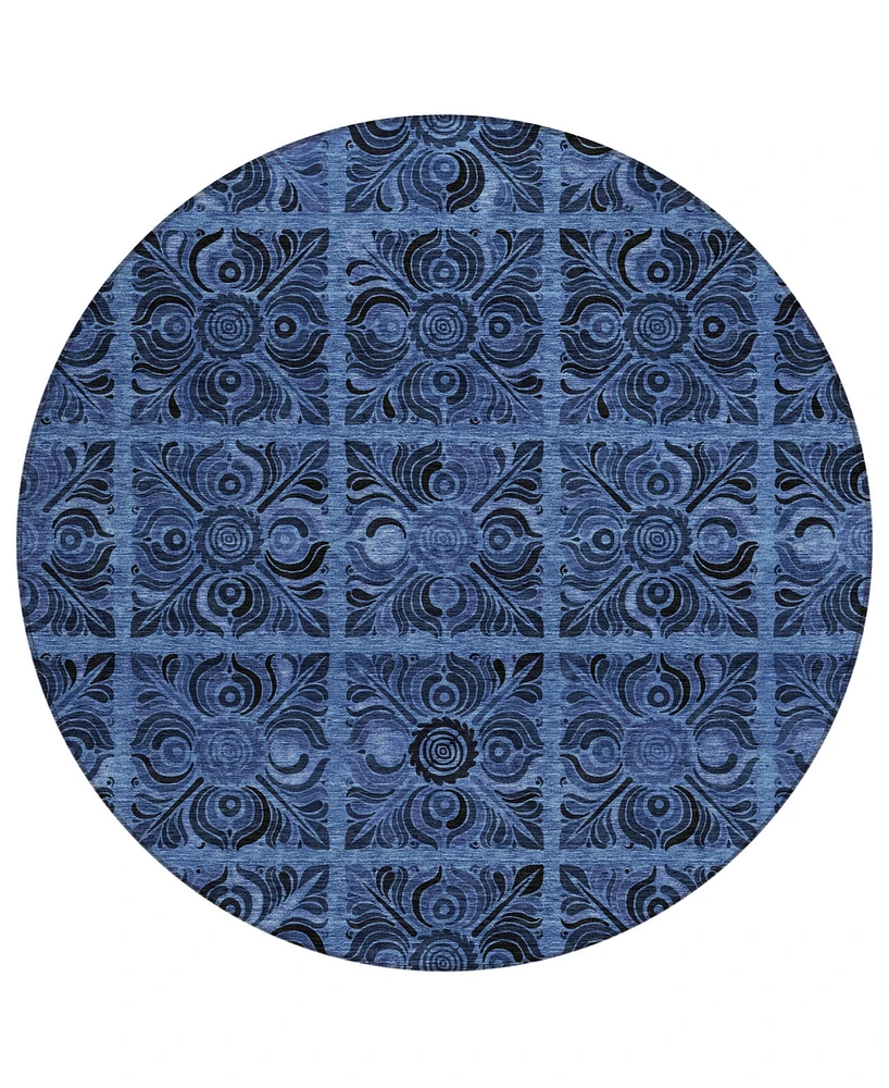 Addison Chantille ACN853 8'x8' Round Area Rug