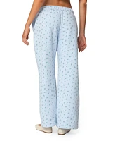 Edikted Womens Flower Power Sweatpants