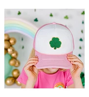 Child Girl Shamrock Patch St. Patrick's Day Hat