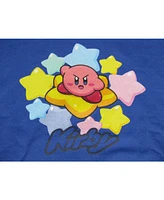 Kirby's Dream Land Boys Kirby Warp Star Ride Youth Royal Blue Sweatshirt