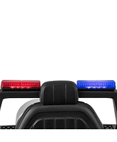 12V Kids Ride on Police Car with Remote and Siren Flashing Lights