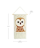 Kaplan Early Learning Owl Woven Tapestry