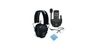 Walker's Razor Slim Electronic Muff (Black) Bundle