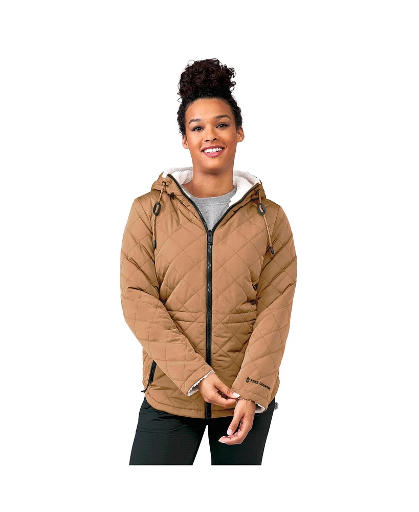 Free Country Women's Switch It Up Cloud Lite Reversible Jacket