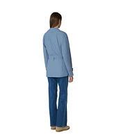 Soia & Kyo Womens Medina Relaxed-Fit Double-Breasted Trench Coat