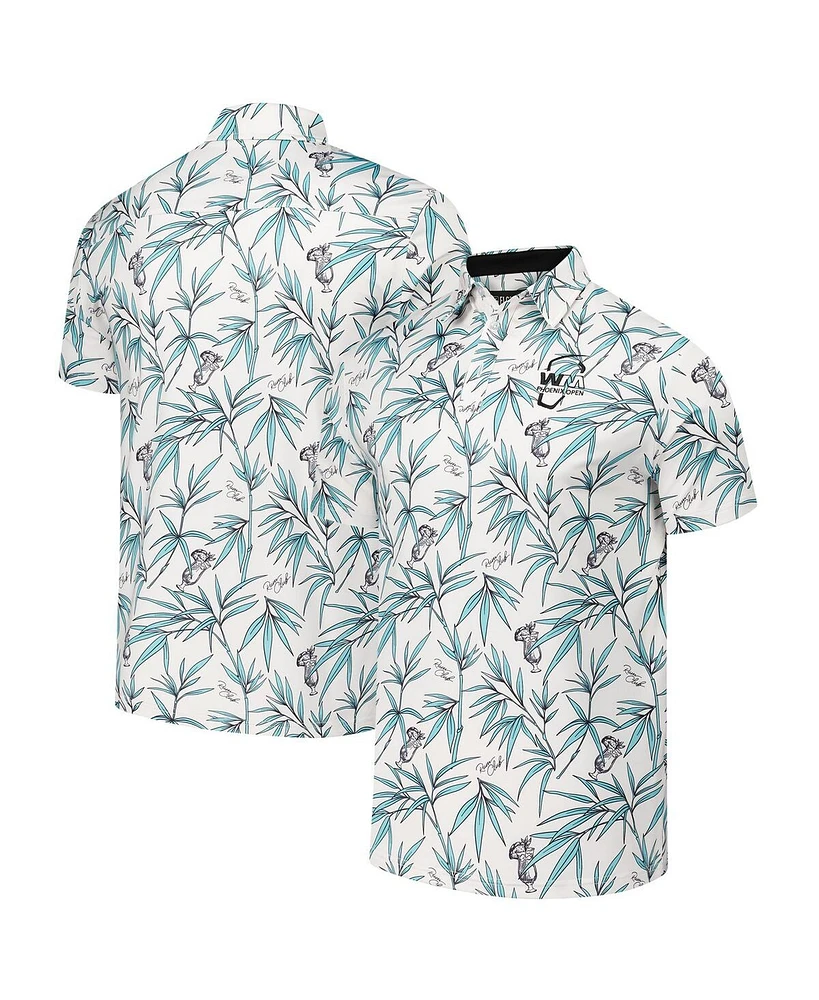 Flomotion Men's White Wm Phoenix Open Rum Club Polo