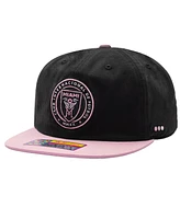 Fan Ink Men's and Women's Black Inter Miami Cf Swingman Snapback Hat