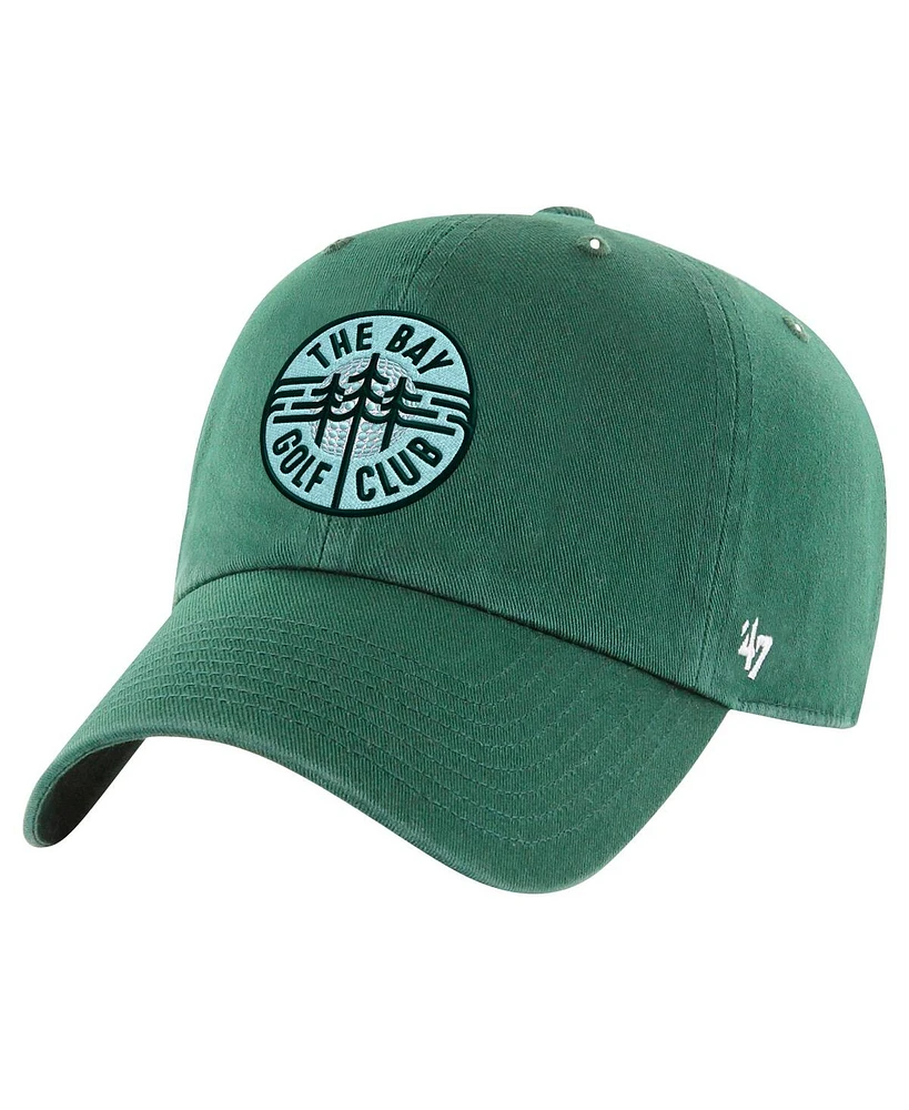 '47 Brand Men's Hunter Green Tgl The Bay Golf Club Clean Up Adjustable Hat