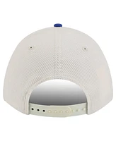 New Era Big Boys and Girls 2025 Nba All-Star Game Cream/Blue Big Star Corduroy 9FORTY Adjustable Hat