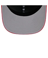 New Era Men's Red/White New Jersey Devils Core Trucker 9SEVENTY Stretch-Snap Hat