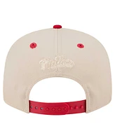 New Era Men's Cream/Red Philadelphia Phillies Team Art 9FIFTY Snapback Hat