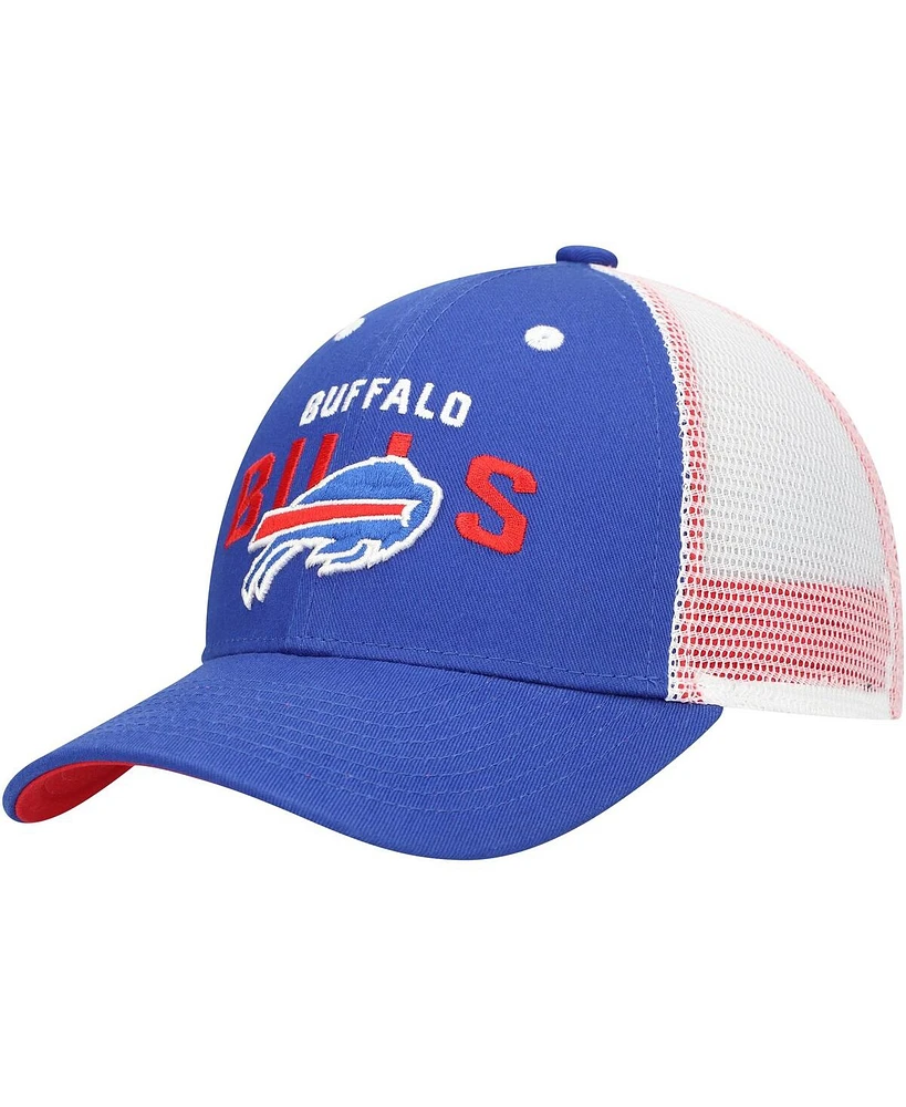 Outerstuff Preschool Royal Buffalo Bills Core Lockup Trucker Adjustable hat