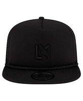 New Era Men's Black Lafc Tone Golfer Snapback Hat