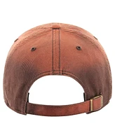 '47 Brand Men's Brown Cleveland Browns Dusted Relaxed Clean Up Adjustable Hat