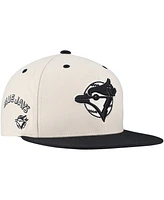 Mitchell & Ness Men's Cream Toronto Blue Jays Snapback Hat