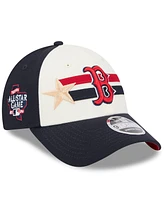 New Era Men's Cream/Navy Boston Red Sox 2024 Mlb All-Star Game 9FORTY Adjustable Hat