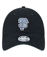 New Era Women's Black San Francisco Giants Glitz 9TWENTY Adjustable Hat