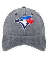 New Era Men's Black Toronto Blue Jays Rugged Team 9TWENTY Adjustable Hat