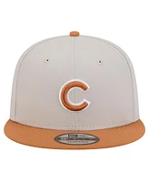 New Era Men's Khaki/Brown Chicago Cubs Color Pack Two-Tone 9FIFTY Snapback Hat