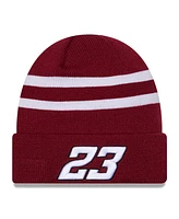 New Era Men's Cardinal/White Bubba Wallace Cuffed Knit Hat
