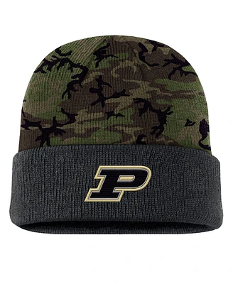 Nike Men's Camo Purdue Boilermakers Military Appreciation Cuffed Knit Hat