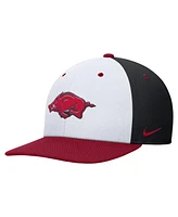 Nike Men's White/Black Arkansas Razorbacks Pro Performance Snapback Hat