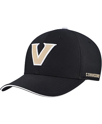 Nike Men's Black Vanderbilt Commodores Rise Performance Flex Hat