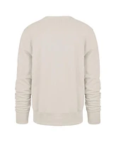 '47 Brand Men's Cream Kansas City Chiefs Locked Headline Pullover Crewneck