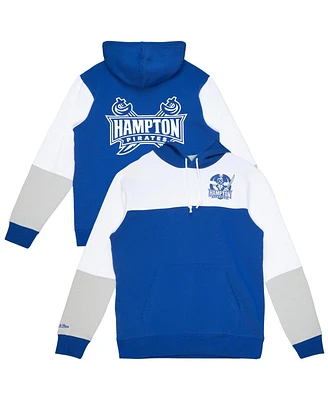 Mitchell & Ness Men's Royal Hampton Pirates Fusion Fleece 2.0 Pullover Hoodie